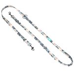 Kék és rózsaszín trópusi levelek - Tréning-és Oktatópóráz - Blue and Pink Tropical Leaves - april & june