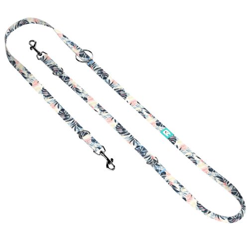 Kék és rózsaszín trópusi levelek - Tréning-és Oktatópóráz - Blue and Pink Tropical Leaves - april & june