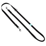 Szivecskés, fekete - Tréning-és Oktatópóráz - Black Hearts on Black - april & june