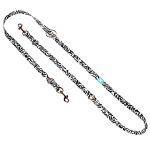 Fekete-fehér kavalkád - Tréning-és Oktatópóráz - Black and white swirl - april & june