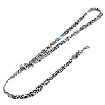 Fekete-fehér kavalkád - Tréning-és Oktatópóráz - Black and white swirl - april & june