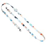 Pasztell kék és barack - Tréning-és Oktatópóráz - Pastel blue and peach - april & june