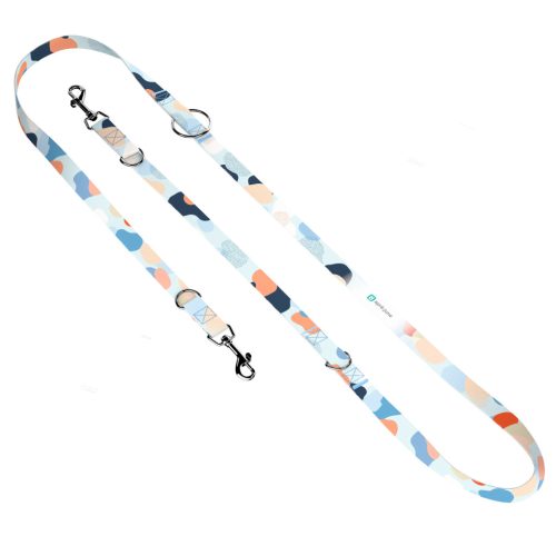 Pasztell kék és barack - Tréning-és Oktatópóráz - Pastel blue and peach - april & june