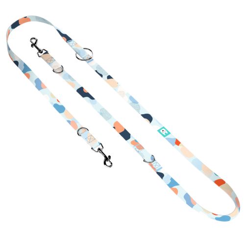 Pasztell kék és barack - Tréning-és Oktatópóráz - Pastel blue and peach - april & june