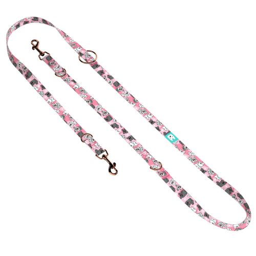 Pumi, rózsaszín - Tréning-és Oktatópóráz - Pumi, pink - april & june