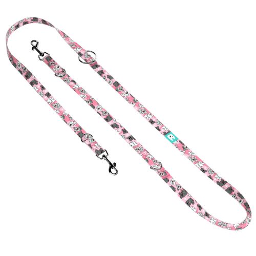 Pumi, rózsaszín - Tréning-és Oktatópóráz - Pumi, pink - april & june