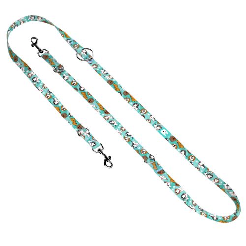 Spániel - Cavalier, kék - Tréning-és Oktatópóráz - Spániel - Cavalier, blue - april & june