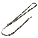 Bézs foltok fekete alapon - Tréning-és Oktatópóráz - Beige dots on black - april & june