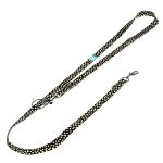 Bézs foltok fekete alapon - Tréning-és Oktatópóráz - Beige dots on black - april & june